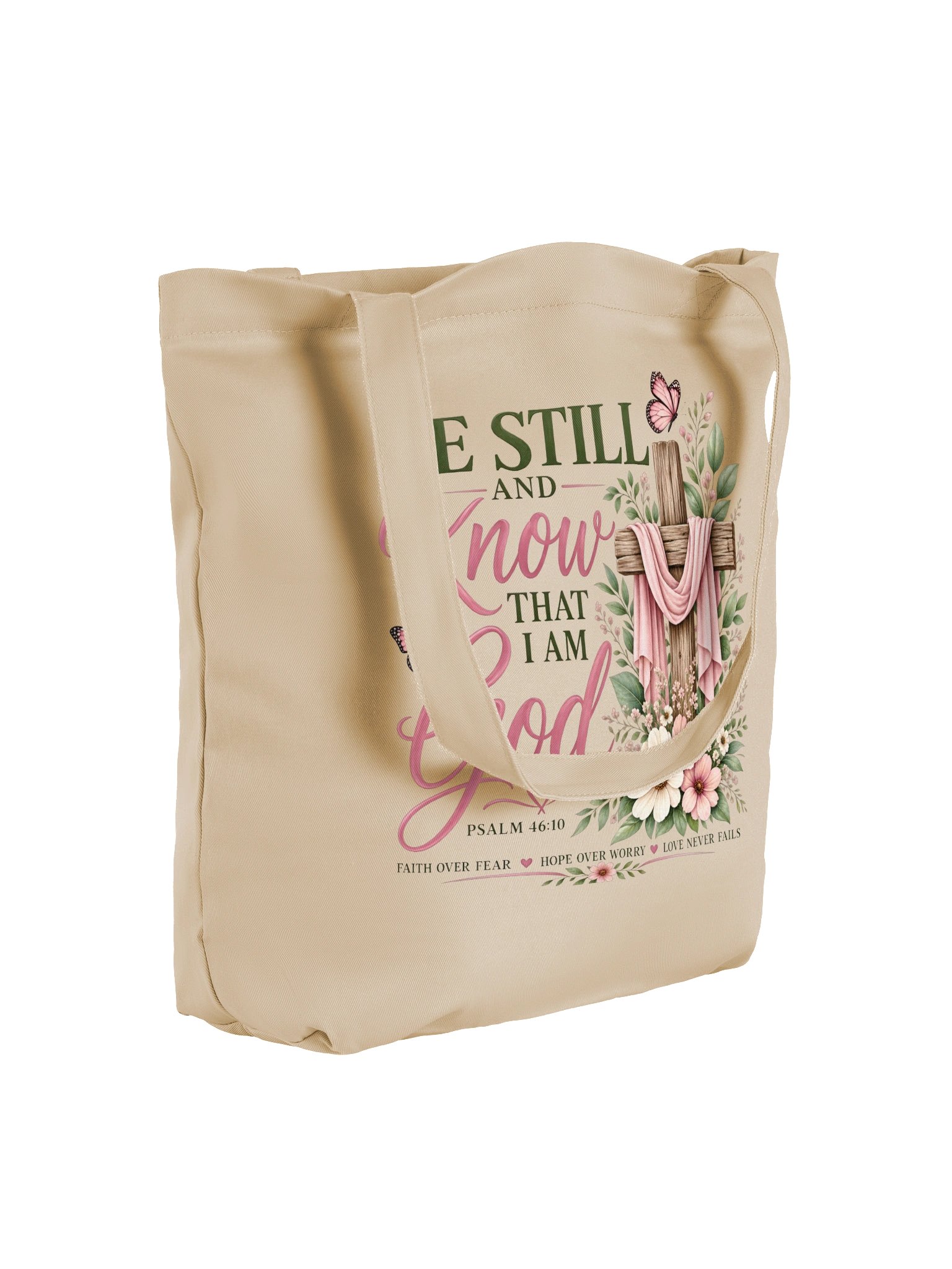 Be Still Faith Tote Bag product image (4)