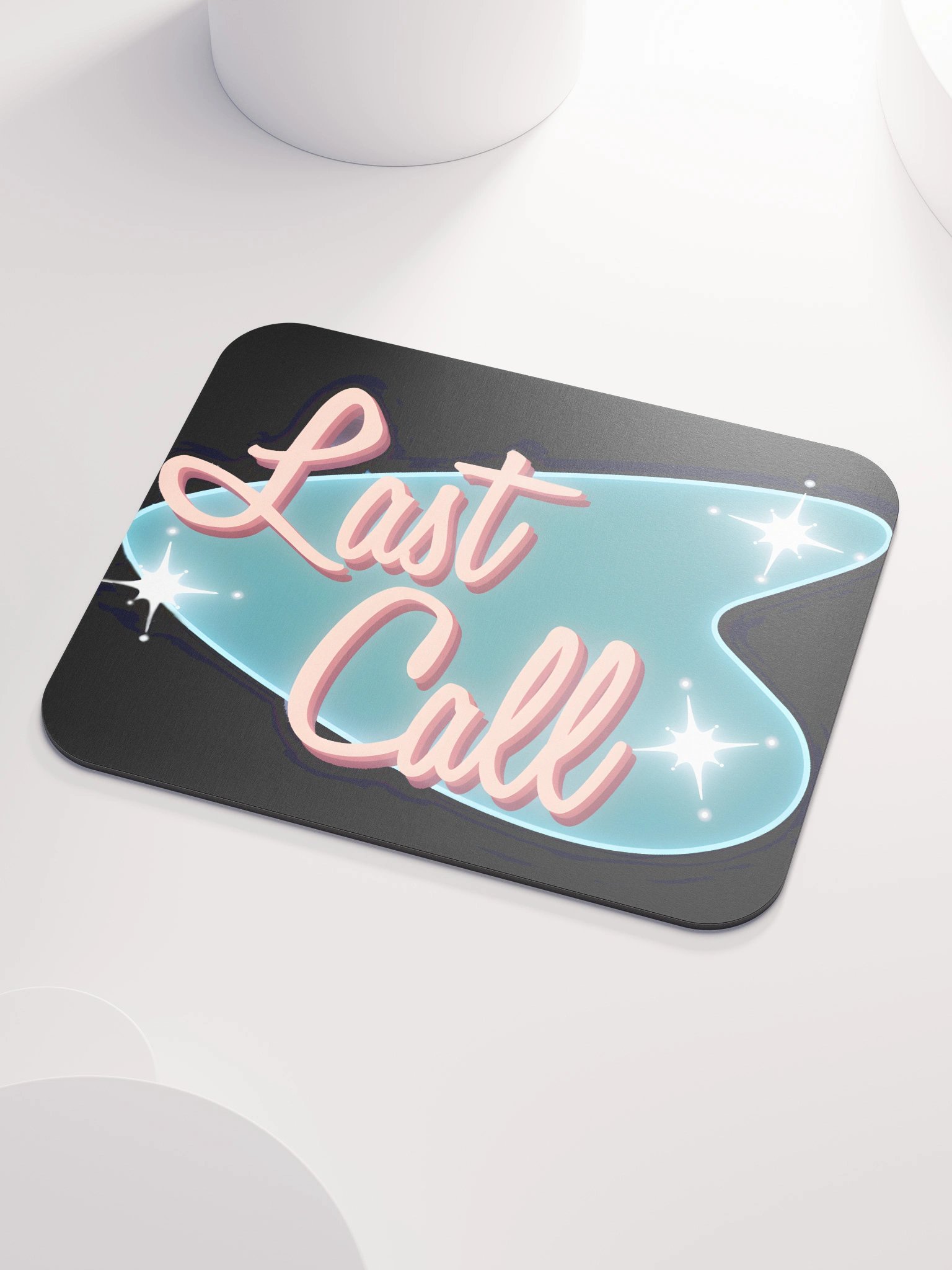 Neon Last Call Mouse Pad product image (3)