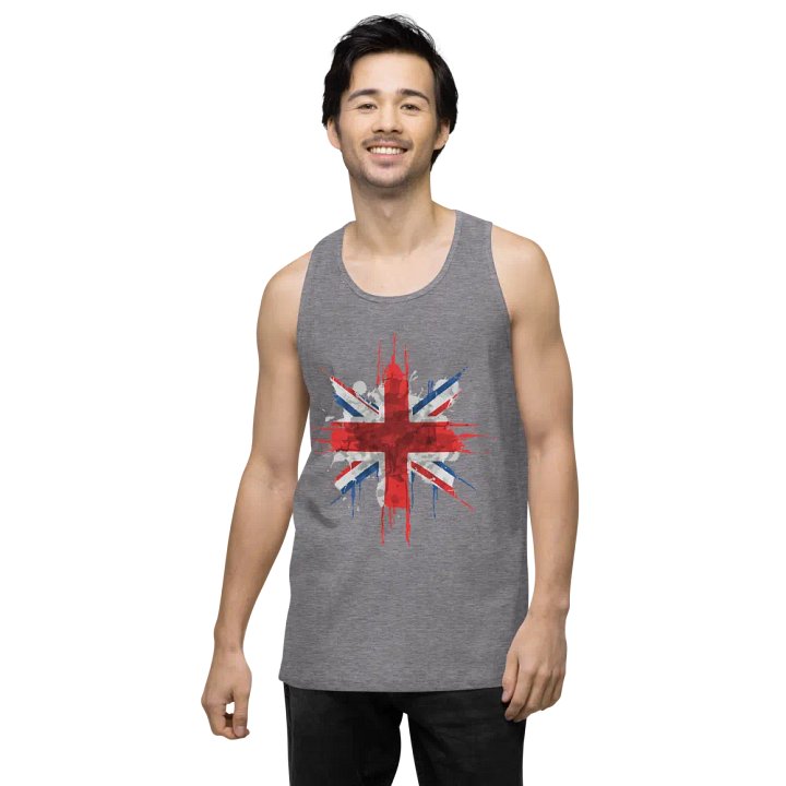 Explosive Union Jack Mens Tank product image (22)