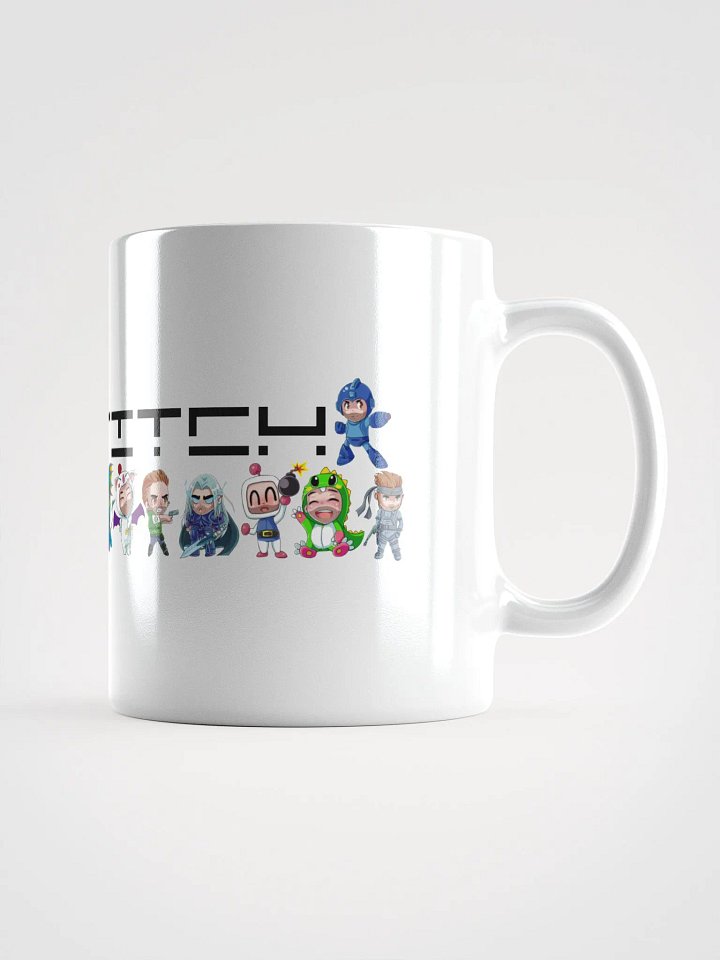 Pix Stitch Character White Glossy Mug product image (2)