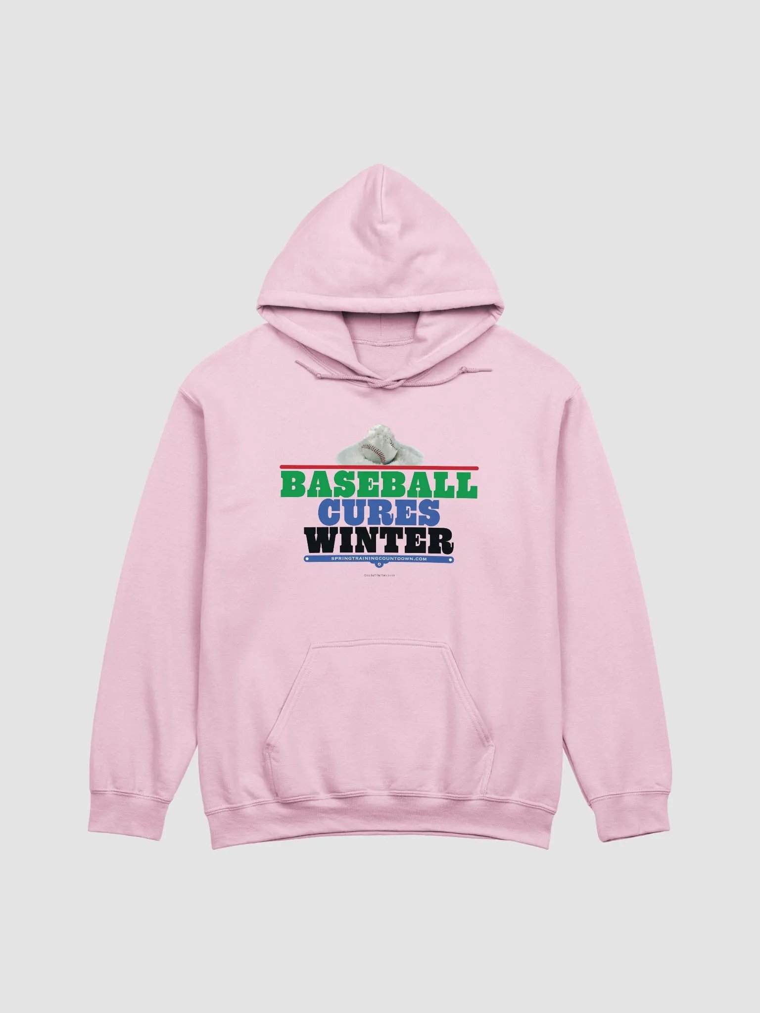 Baseball Cures Winter Hoodie product image (2)
