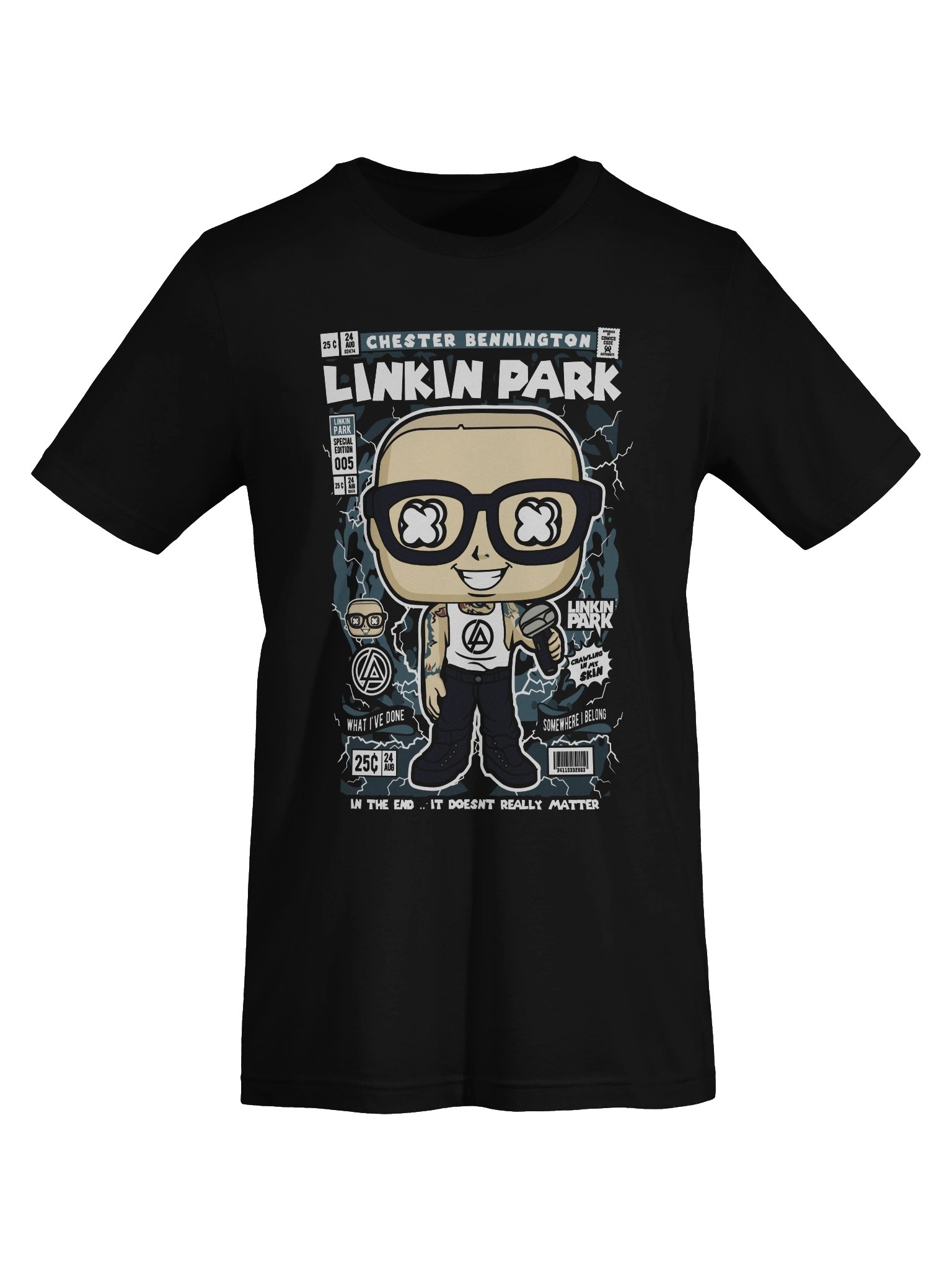 Linkin Park Tribute Microphone Tee product image (7)