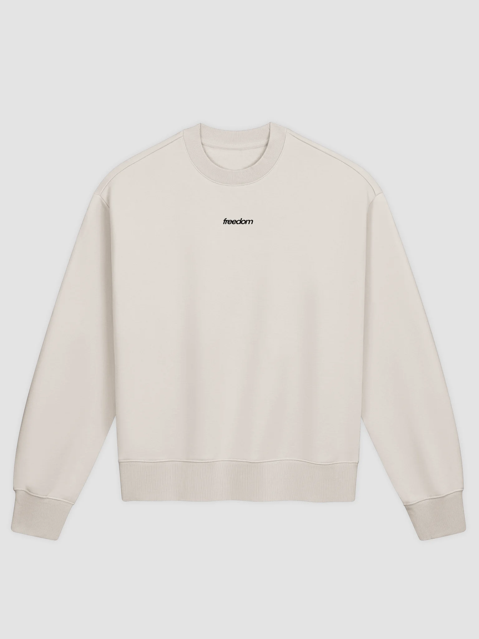 Freedom Crewneck B&W product image (2)