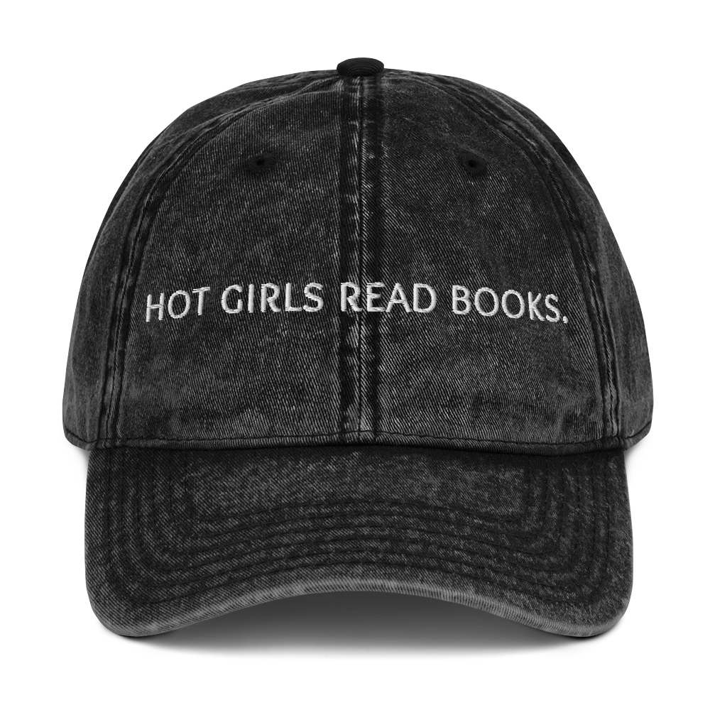 Hot Girls Read Books Cap product image (1)