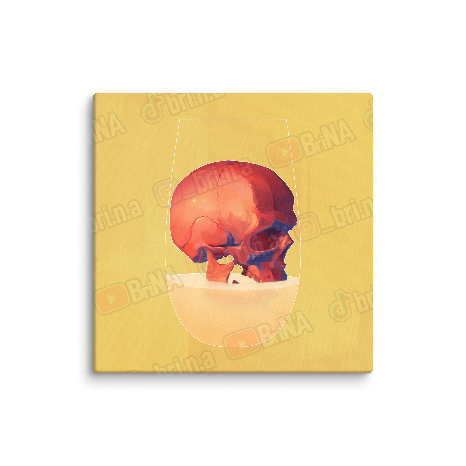Skull Sherry - Canvas product image (1)