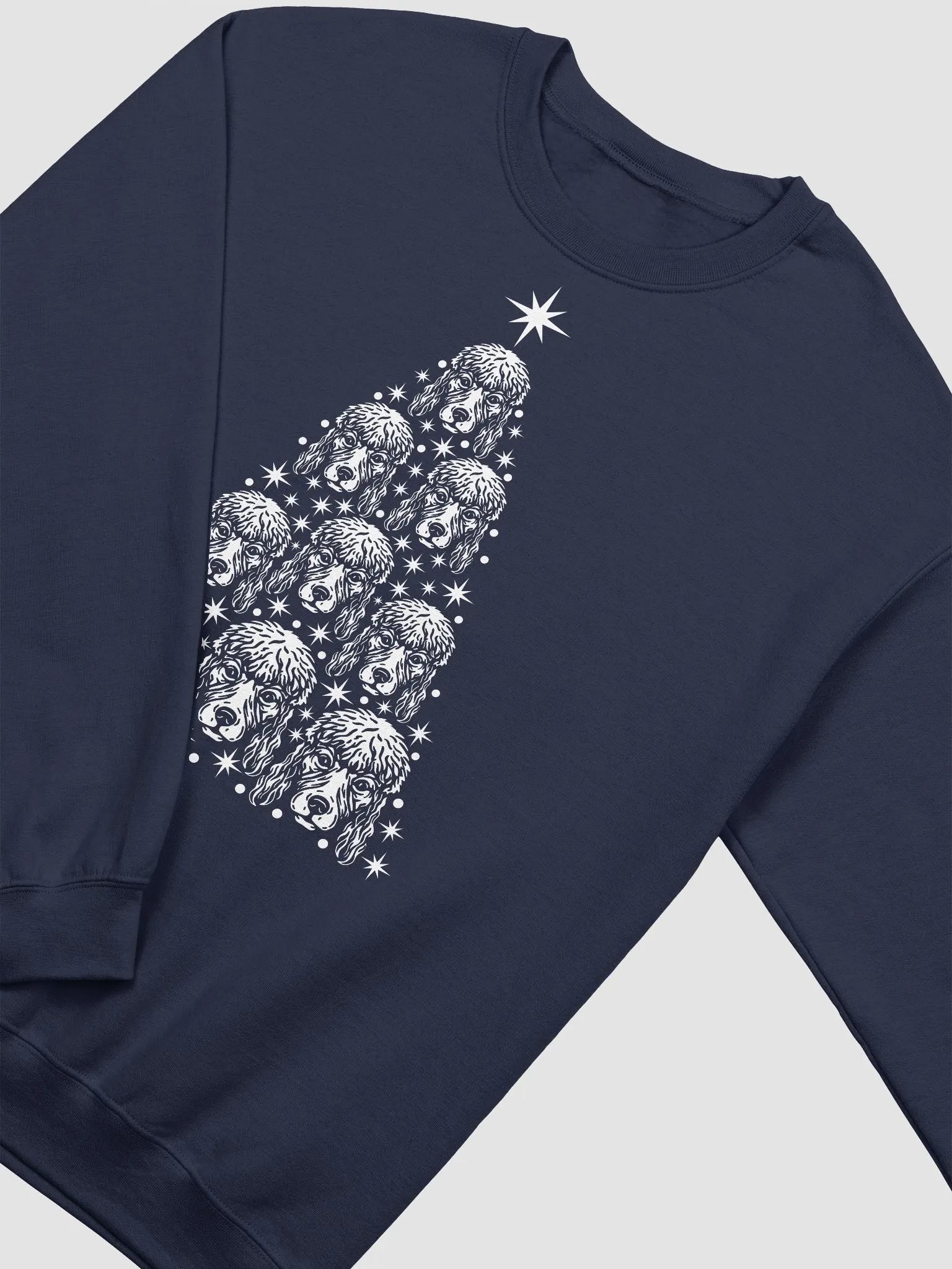 Poodle(2) Christmas Tree Sweatshirt Design for Poodle Paw-rents product image (19)