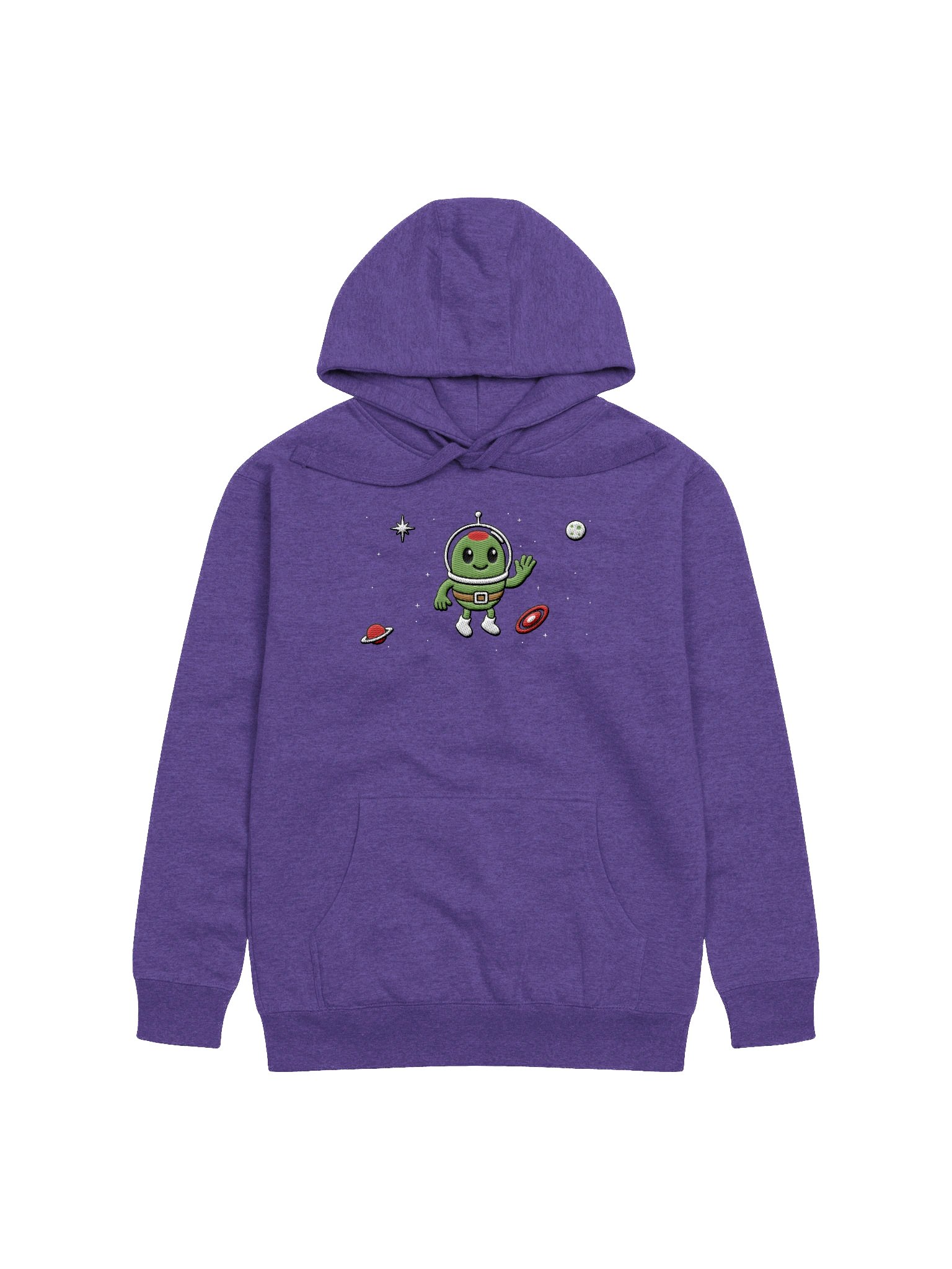 Space Olive Hoodie product image (1)