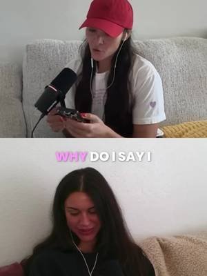 I guess #hotgirlhotline question hit a little too close to home for Adri... 💋Sharing podcasts is a love language 🔗 Link in bio #lovergirlevolving #selflovepodcast #datinglife #datingstorytime #datingadvice2026