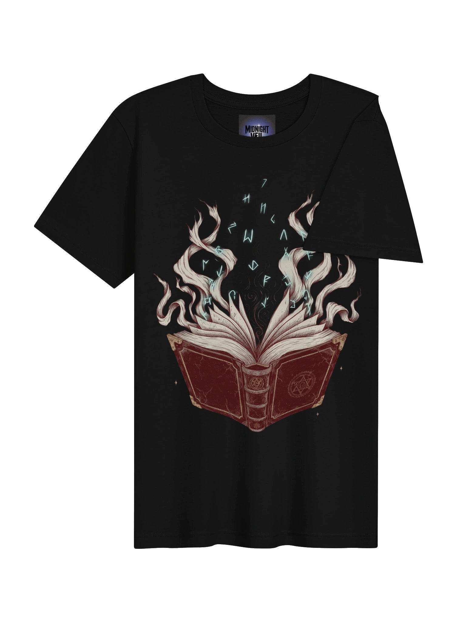 Midnight Veil Arcane Grimoire T-Shirt product image (37)