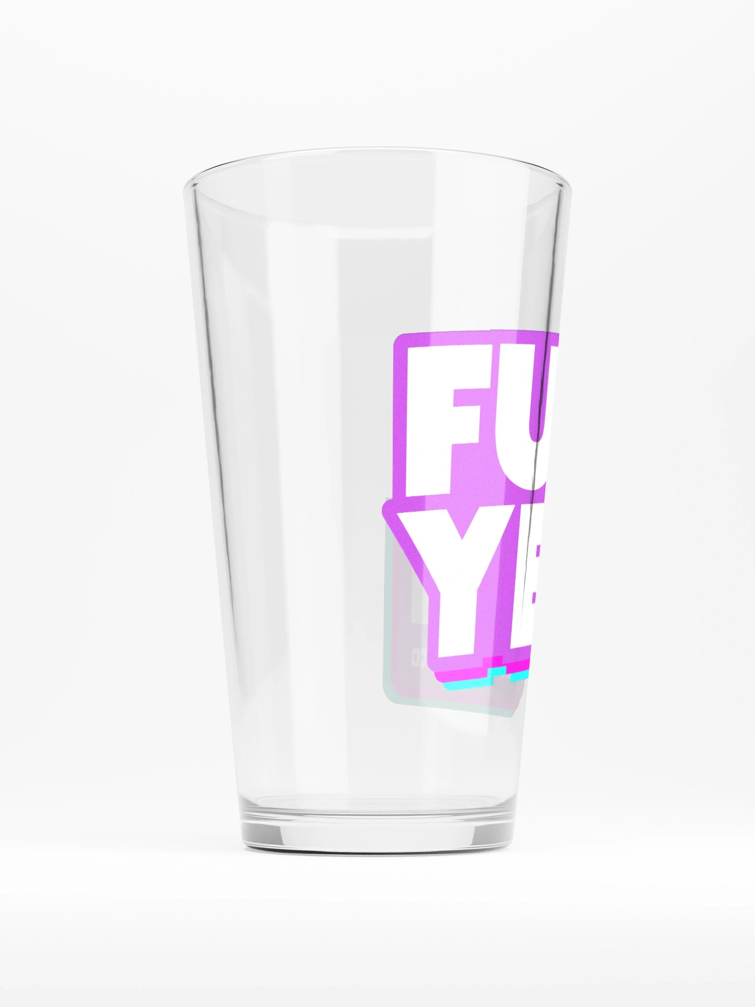 SCS FUCK YEAH PINT GLASS product image (2)