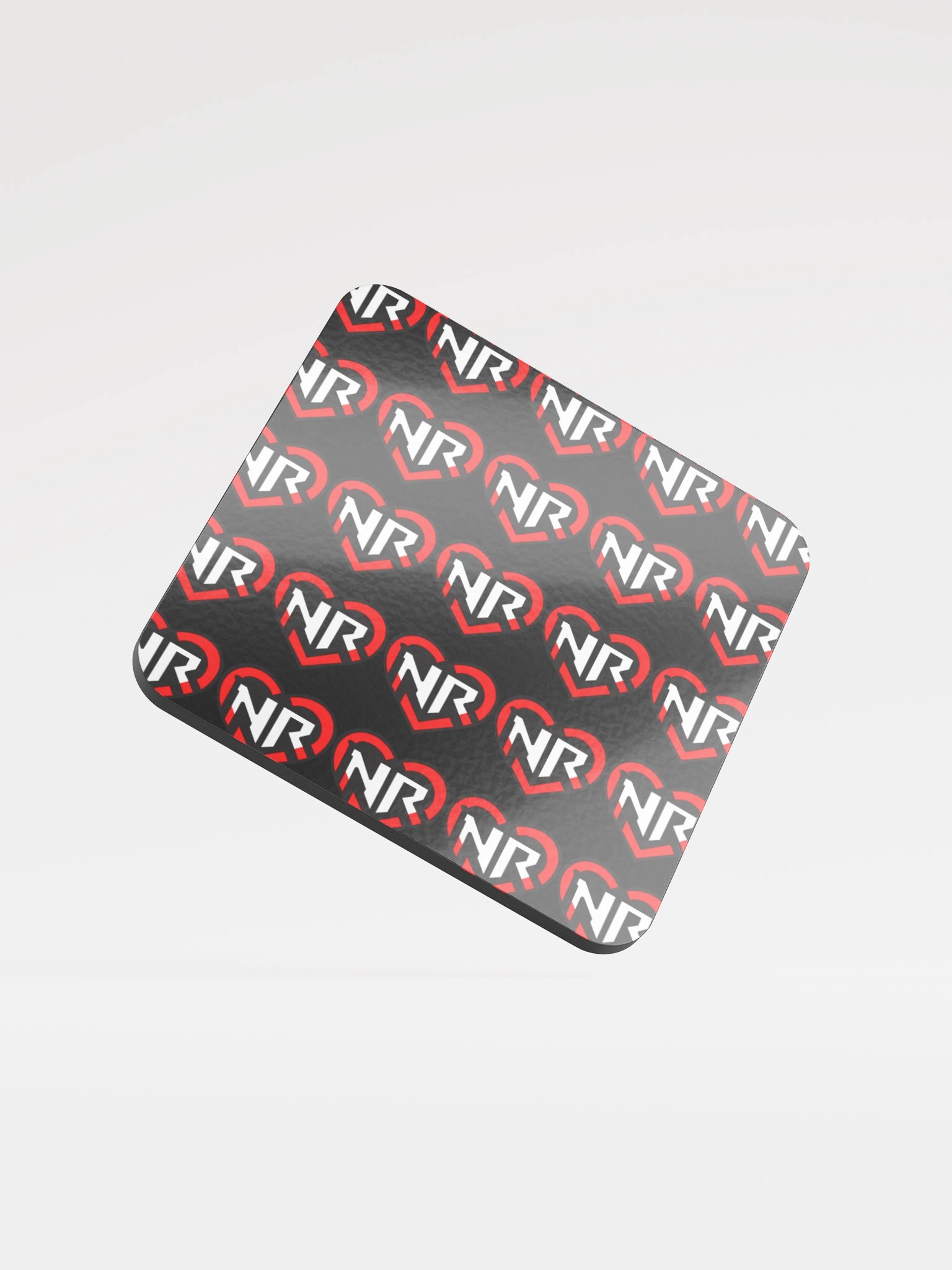NR Heart Coaster Pattern (Black) product image (1)