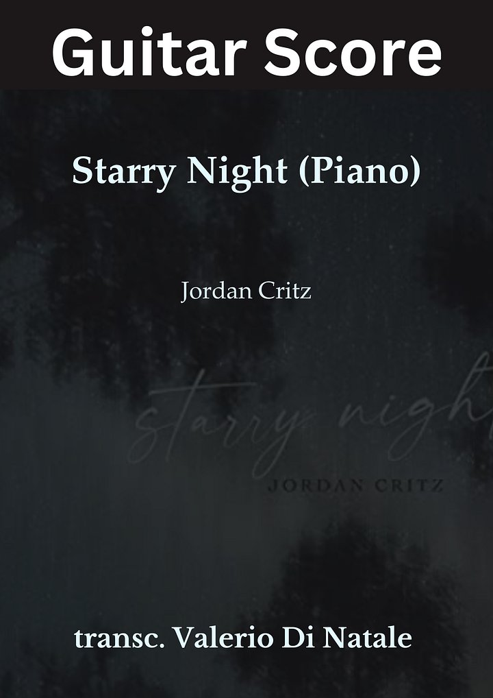 Starry Night (Piano) by Jordan Critz product image (1)