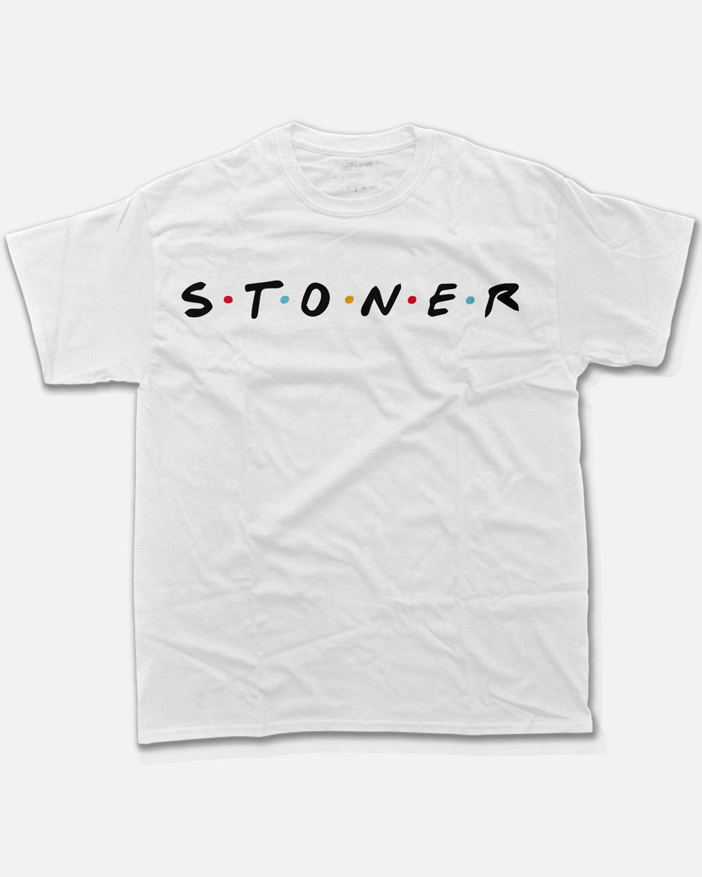 S.T.O.N.E.R. FRIENDS WHITE TEE /BLK product image (5)