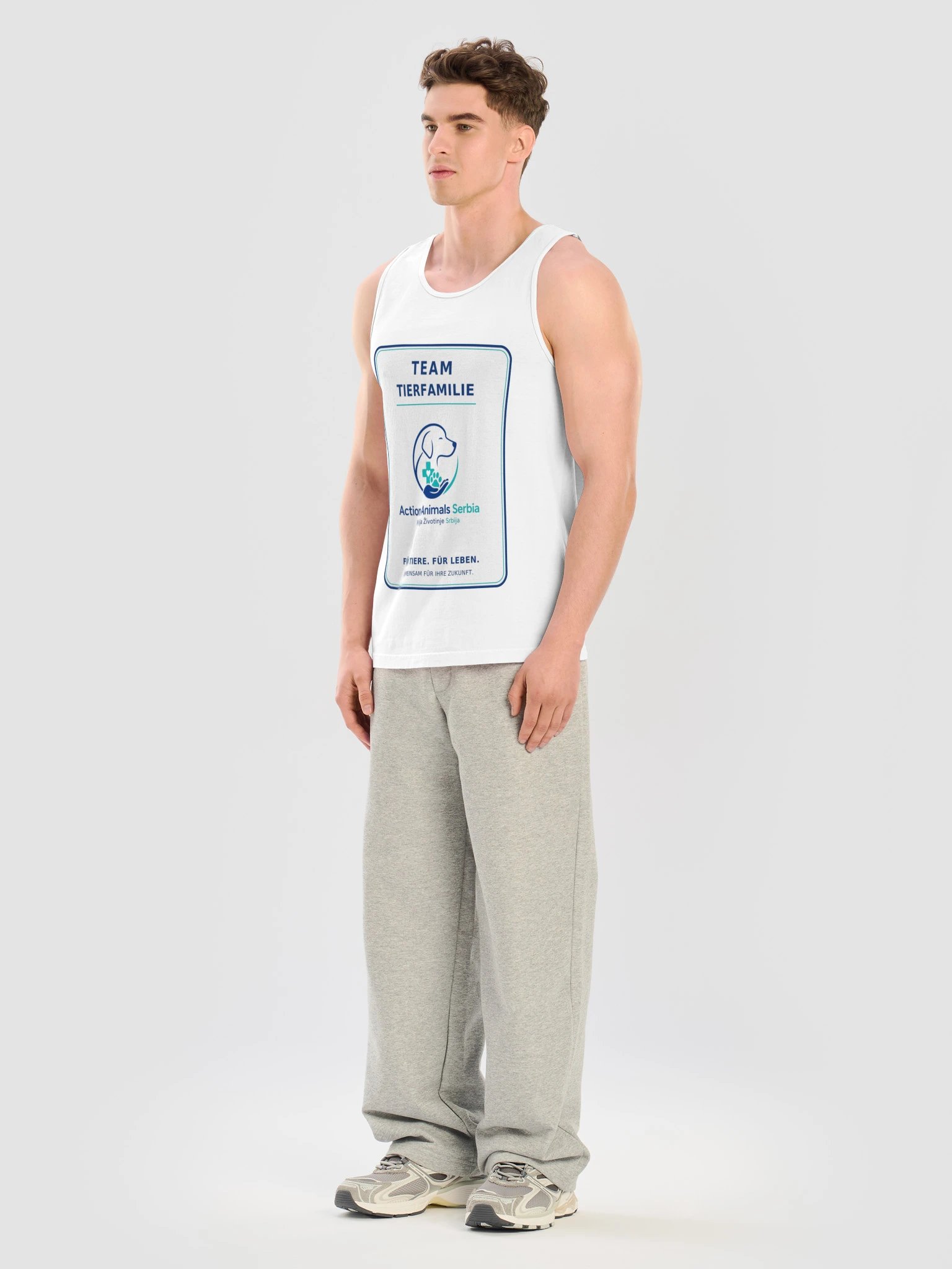 Team Tierfamilie Garment-Dyed Tanktop product image (17)