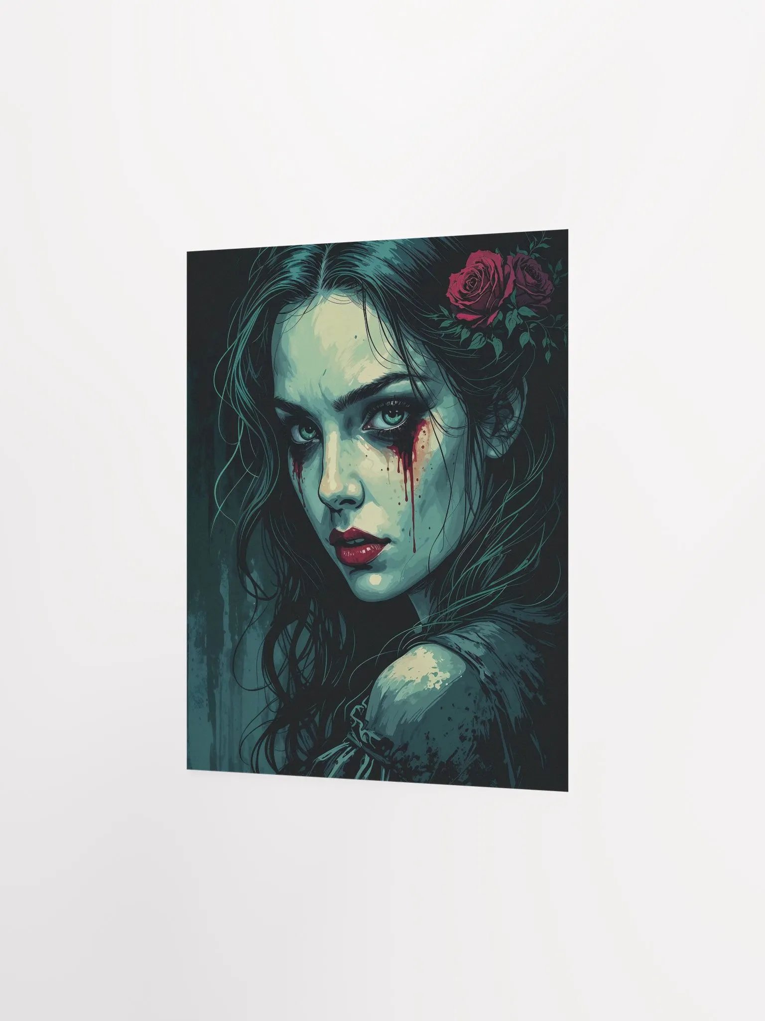 Scarlet Tears Matte Poster product image (14)