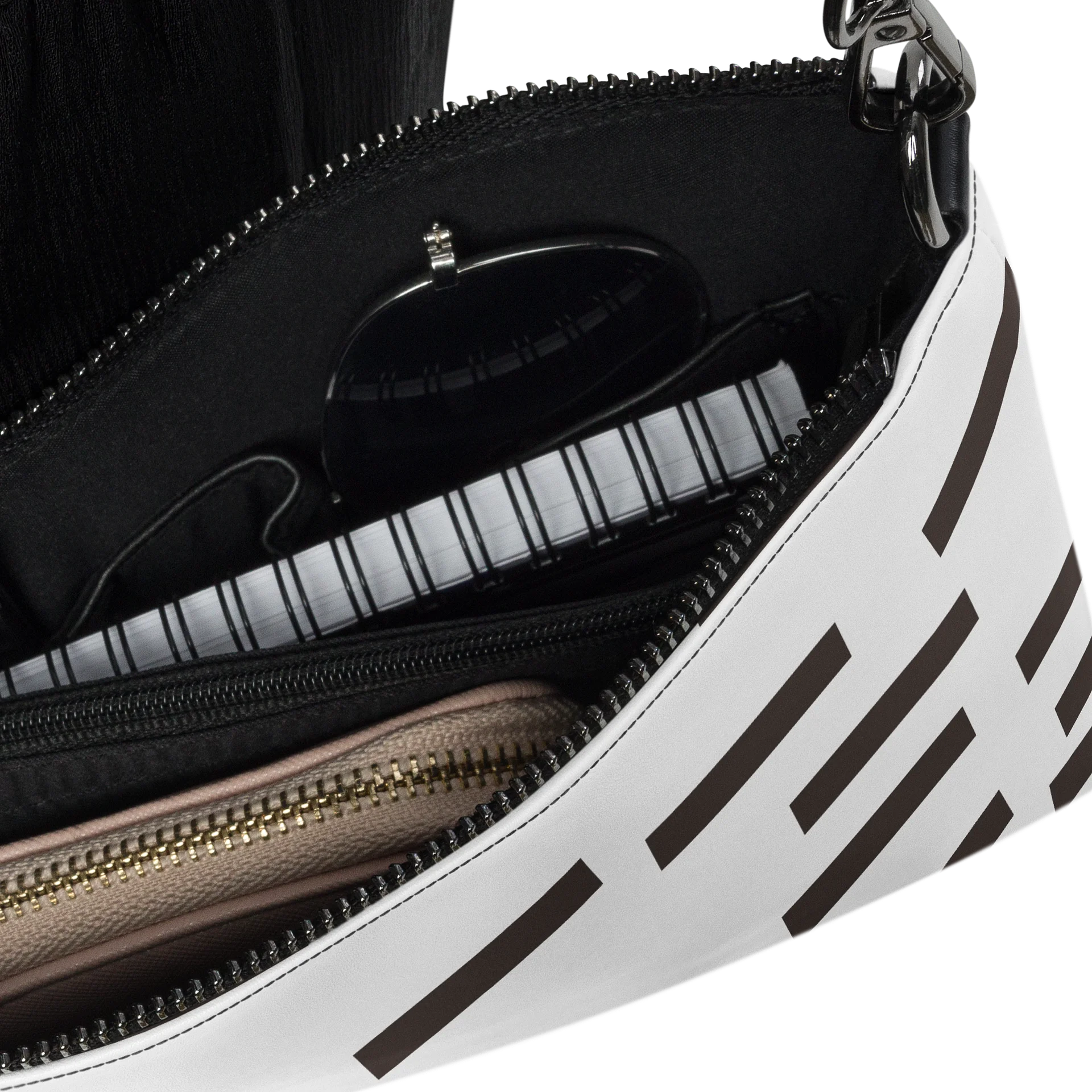 Monochrome Grid Crossbody Bag product image (6)