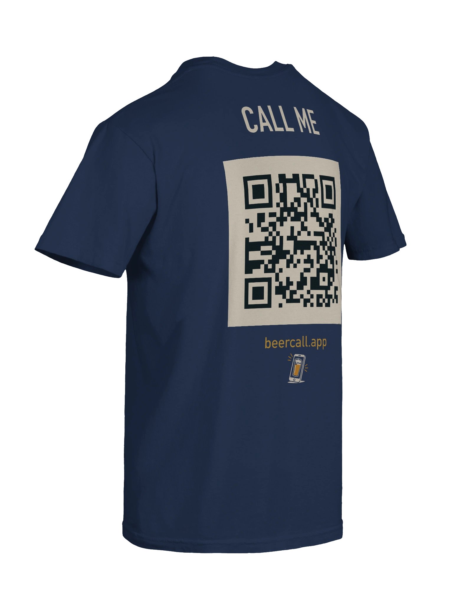 Beer Call Logo + QR Tee product image (24)