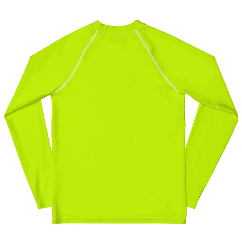 Wild Yellow Neon Youth Rashguard product image (2)