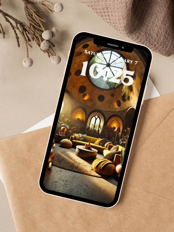 Magical Houses Common Rooms Phone Wallpaper 4K Quality Bundle for Android and IOS product image (7)