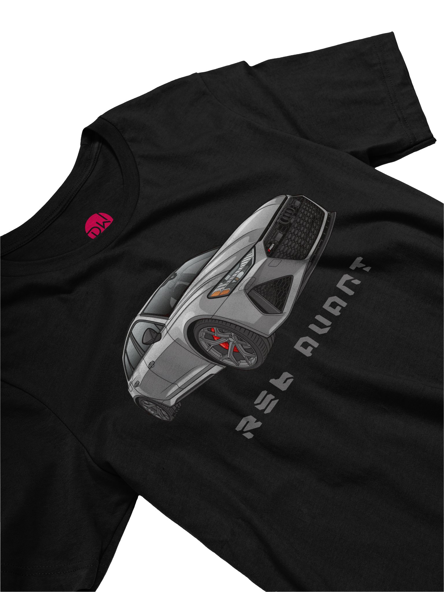 Grey Audi RS6 Avant Shirt (Retro, Sketch, Silhouette) product image (23)