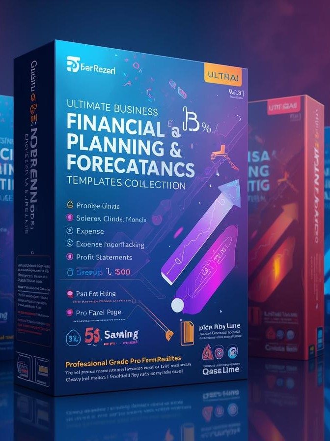 Ultimate Business Financial Planning & Forecasting Templates Collection product image (1)