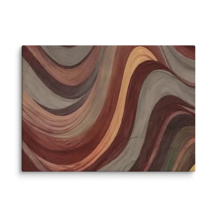 Burgundy Abstract Sunset - The Canvas product image (2)