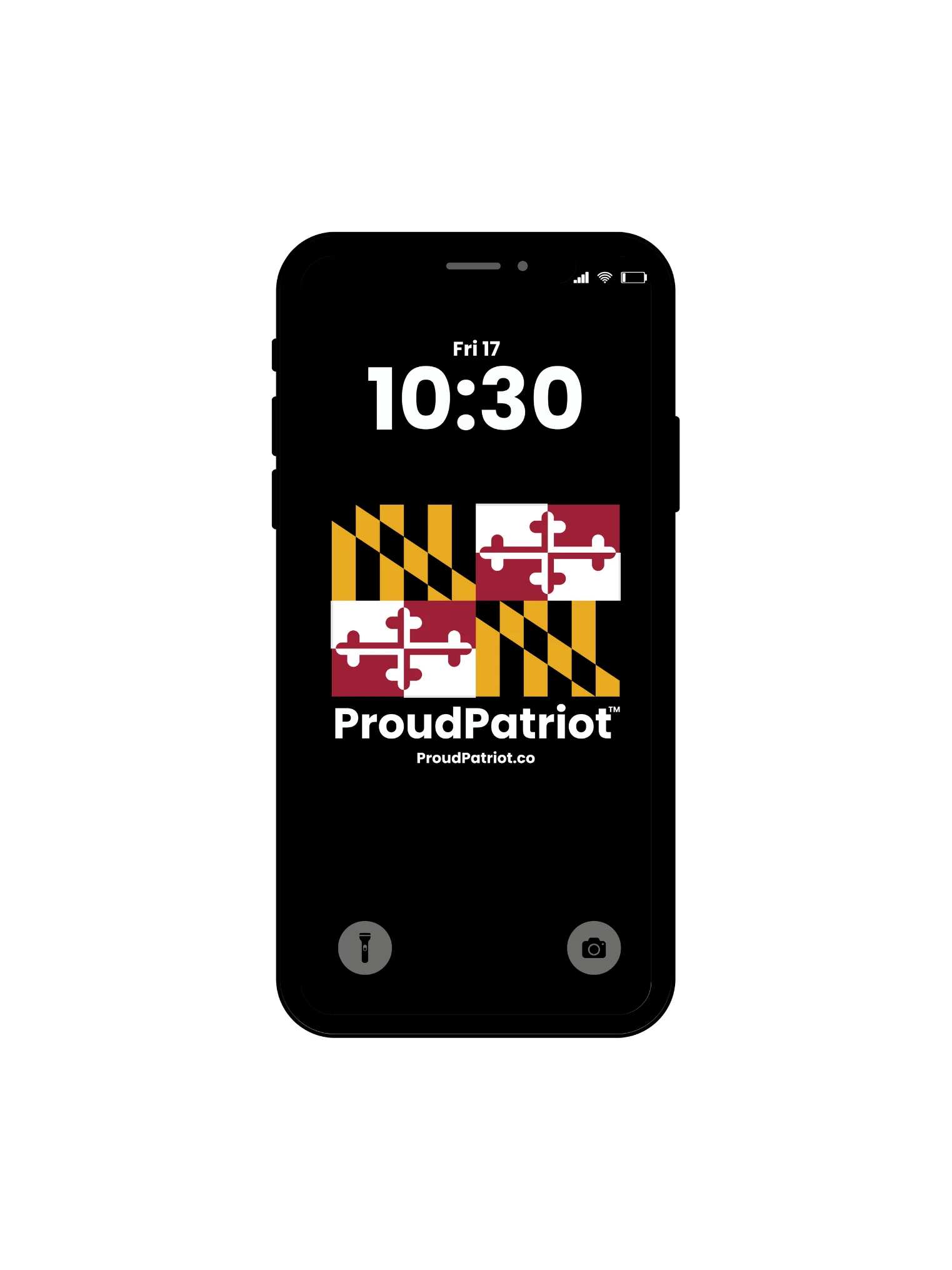Maryland Proud Screensaver Dark Mode product image (1)