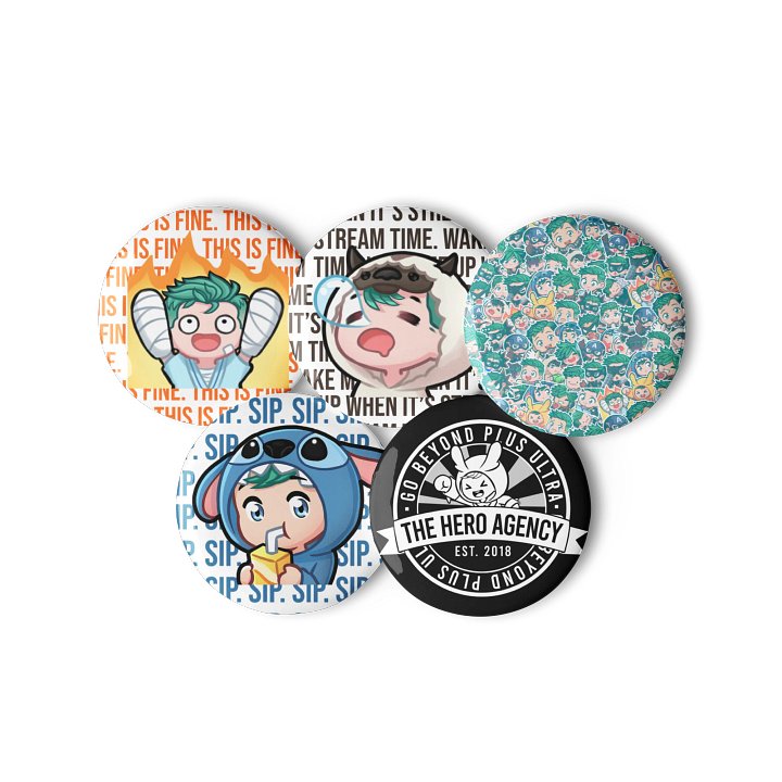 Official ShayHart Pins - Set #1 product image (2)