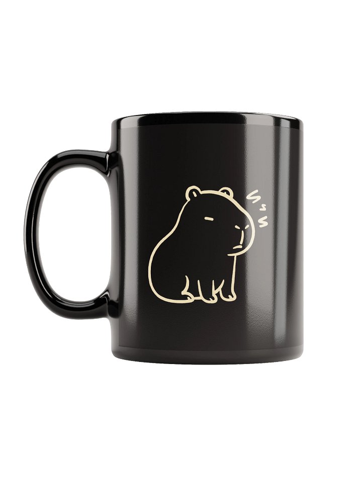 Puyo Outline Mug (Black) product image (1)
