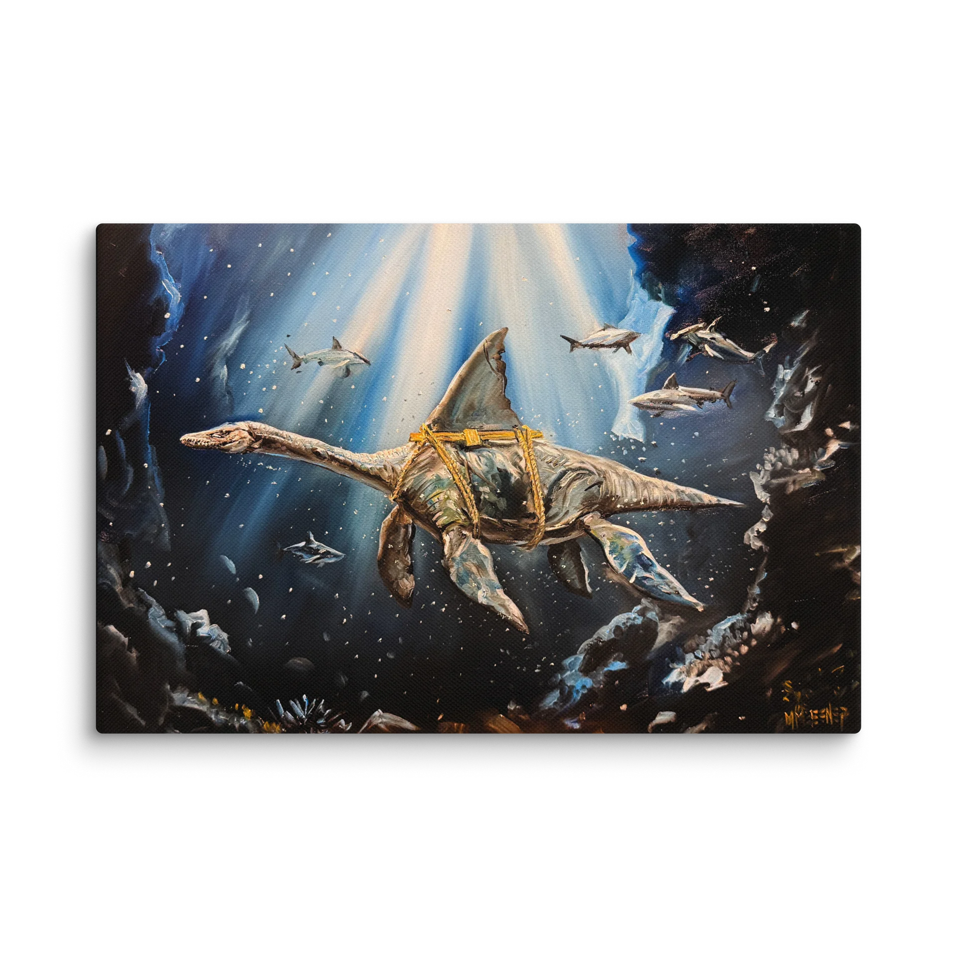Plesiasour with Shark Fin product image (1)