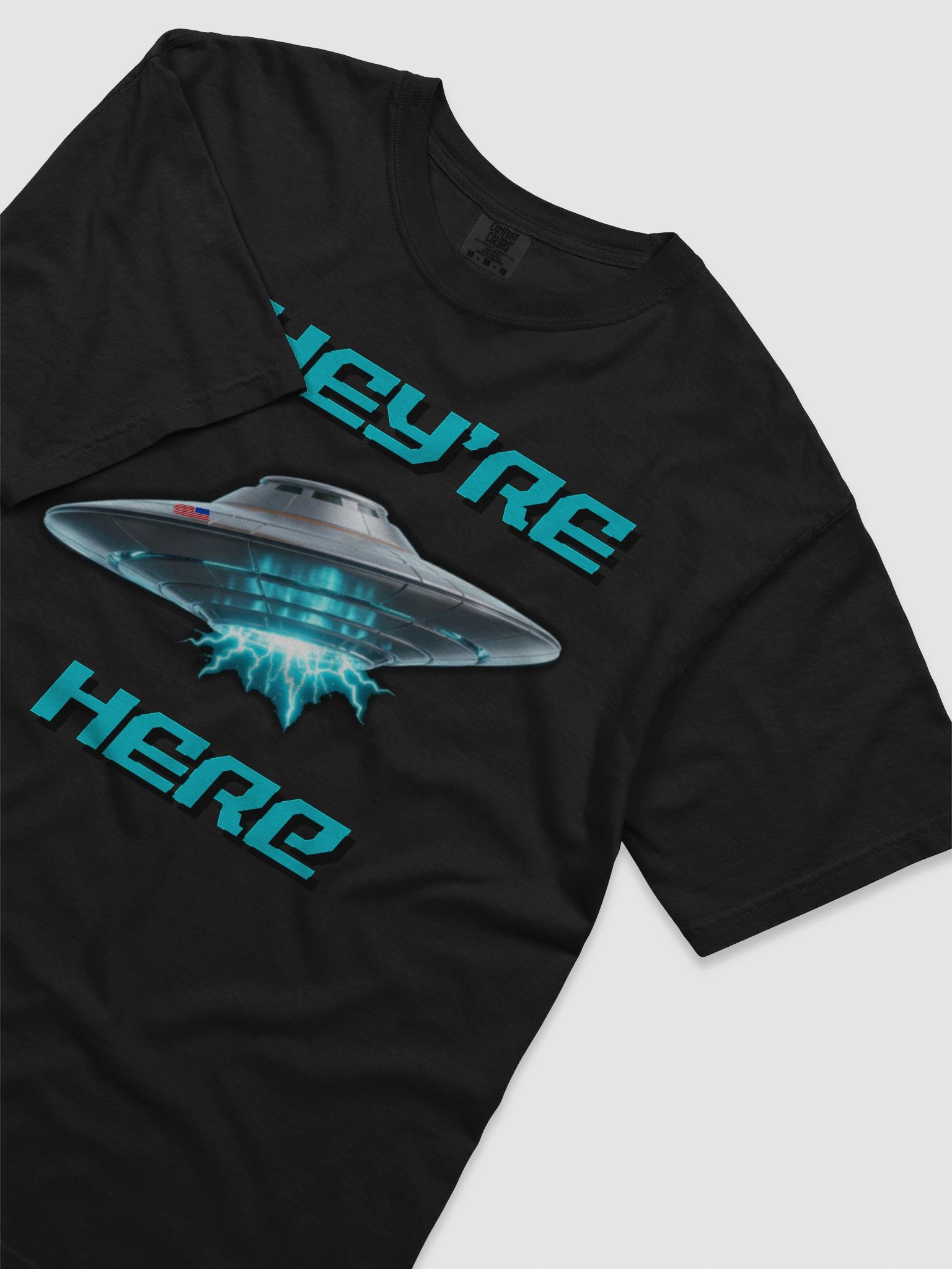 THEY'RE HERE Novel Tee Shirt product image (2)
