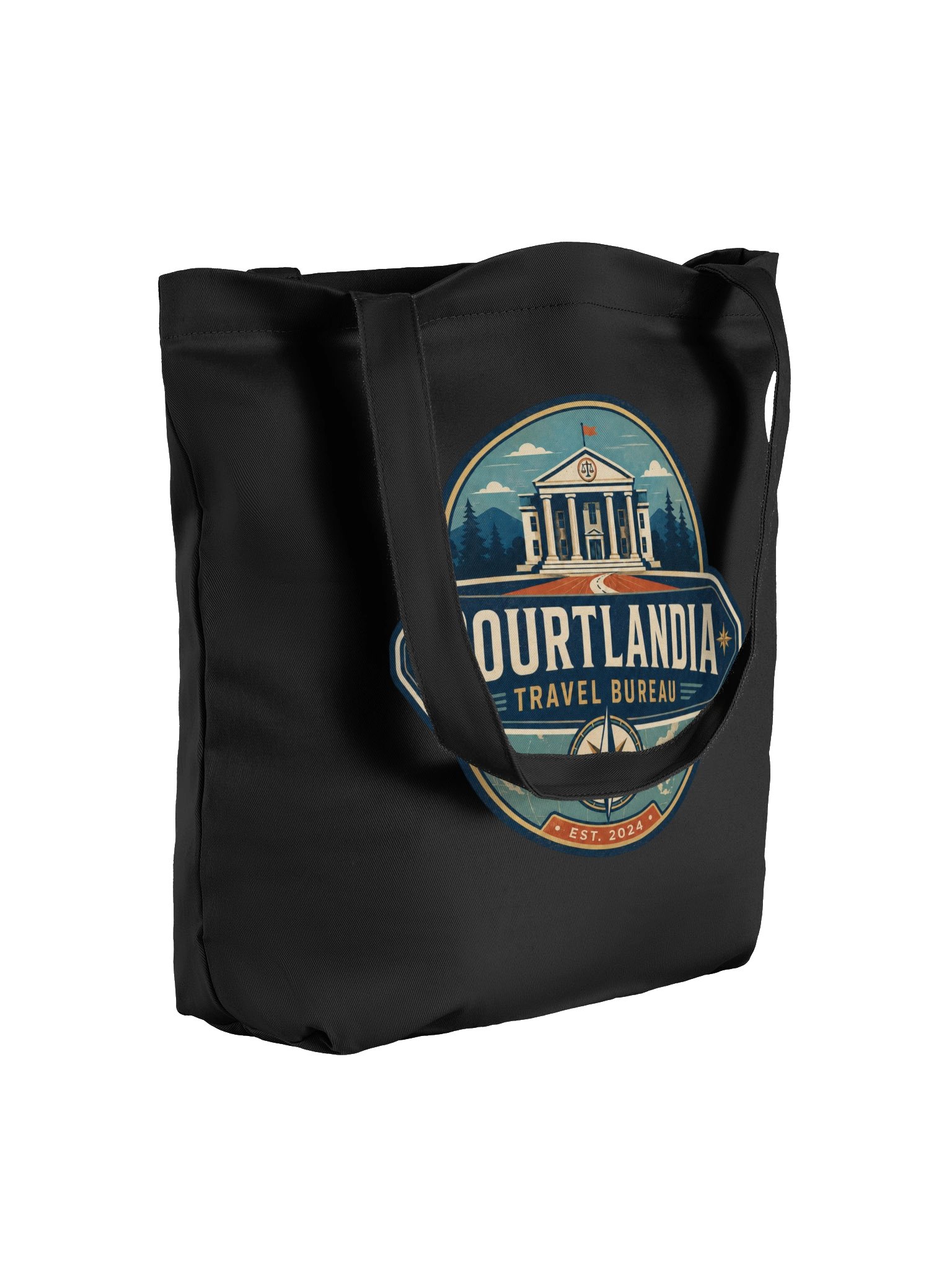 Courtlandia Travel Bureau Tote Bag product image (5)
