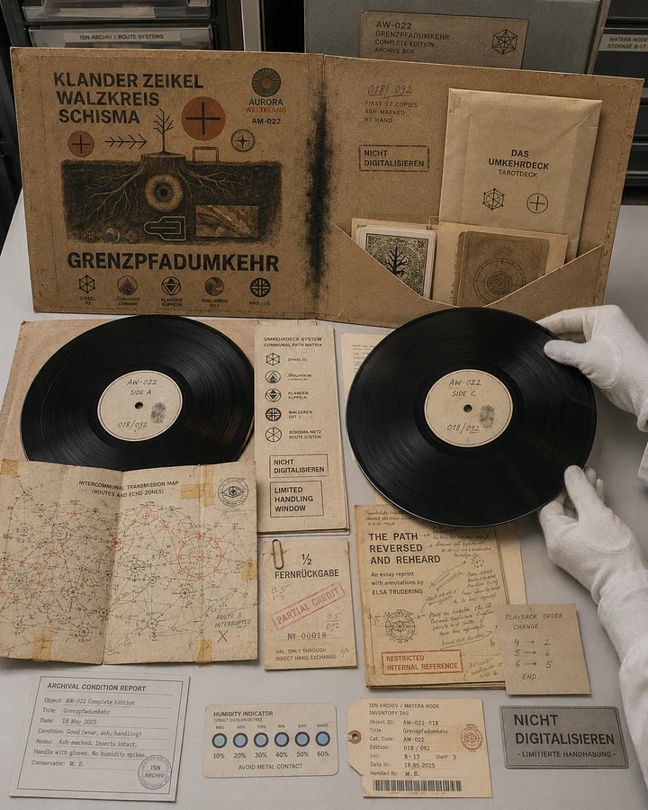 AW-022: Klander Zeikel Walzkreis Schisma – Grenzpfadumkehr (Digital Album - 320 kbps MP3) product image (2)