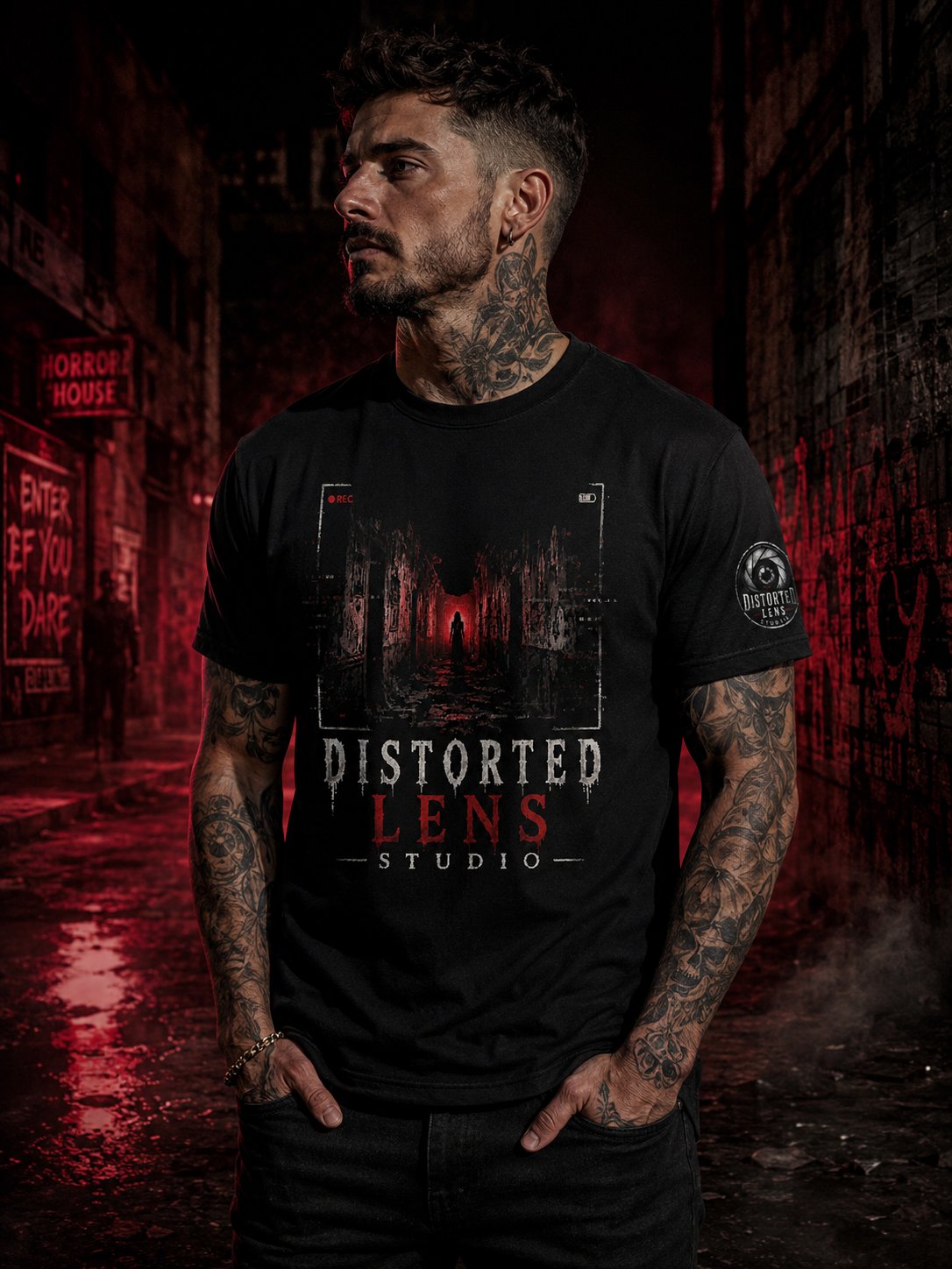 Distorted Lens Studios tee product image (1)