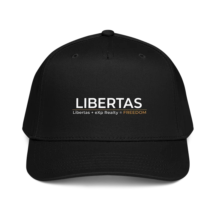 The Libertas - Freedom Otto Mid-Profile Black Baseball Cap | eXp Realty product image (1)