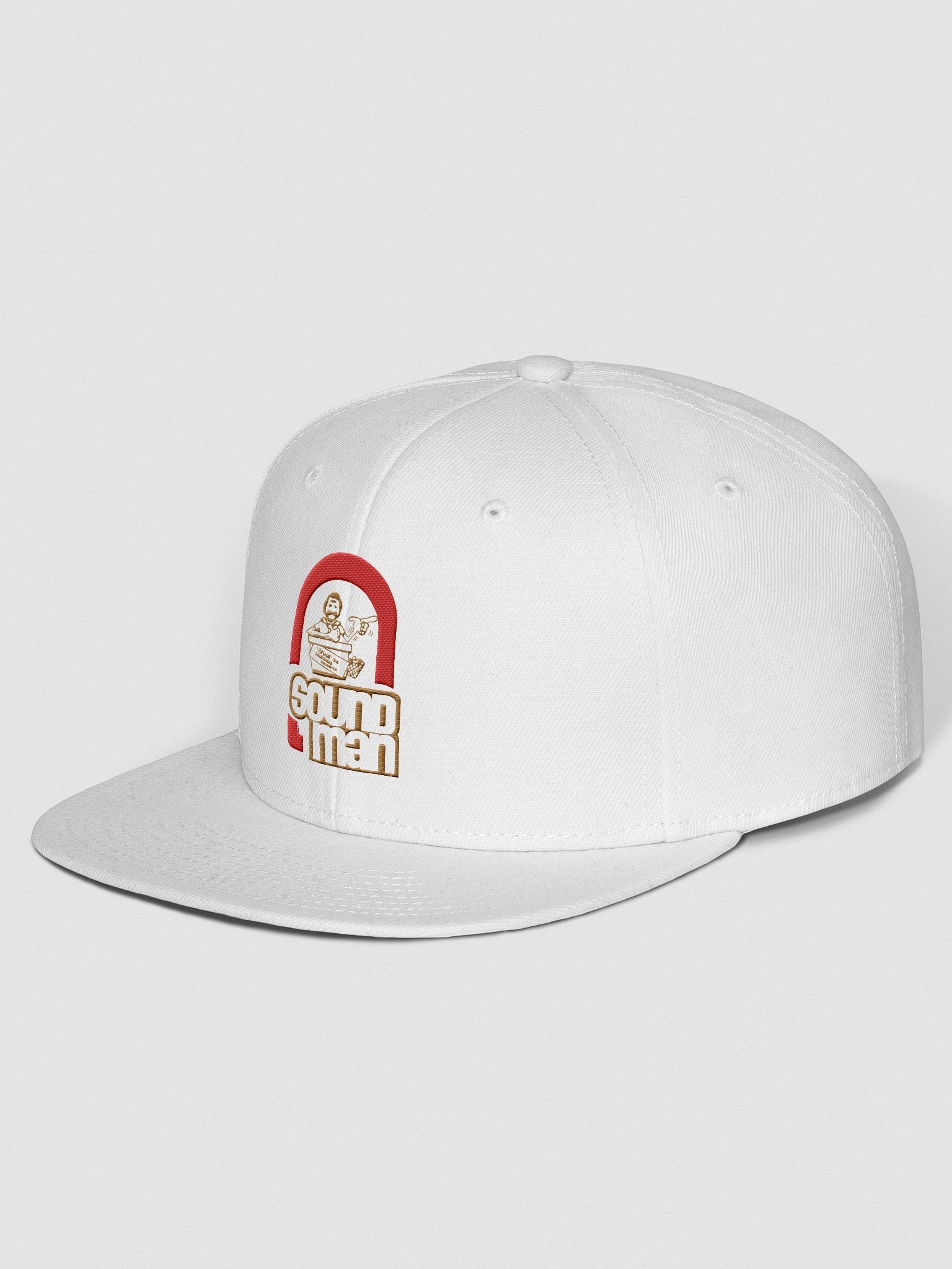 Soundman Retro high profile flat bill hat product image (2)