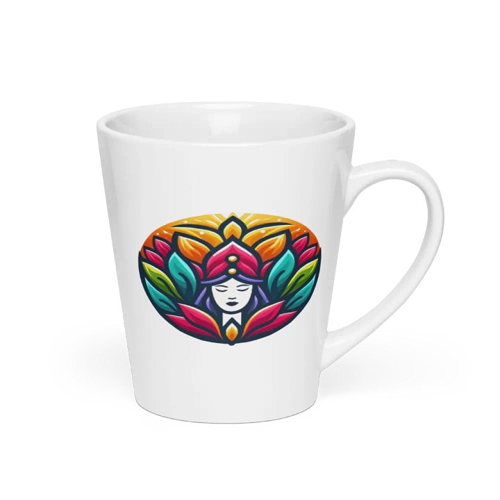 Symmetrical Serenity Latte Mug product image (2)