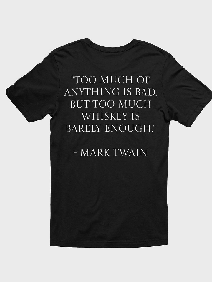 Dark T-Shirt (SM Logo) - Twain Quote product image (2)