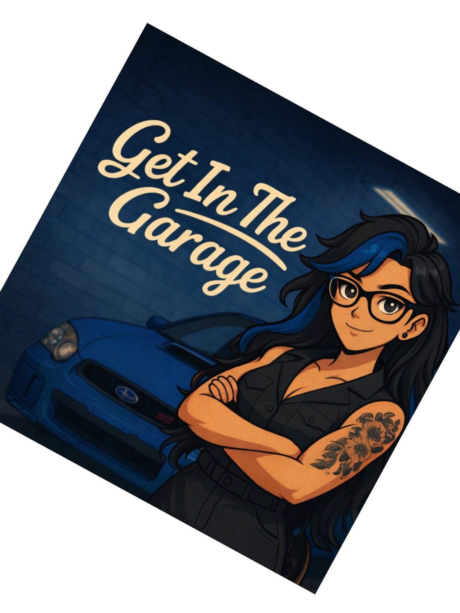 GetInTheGarageLo Sticker product image (3)