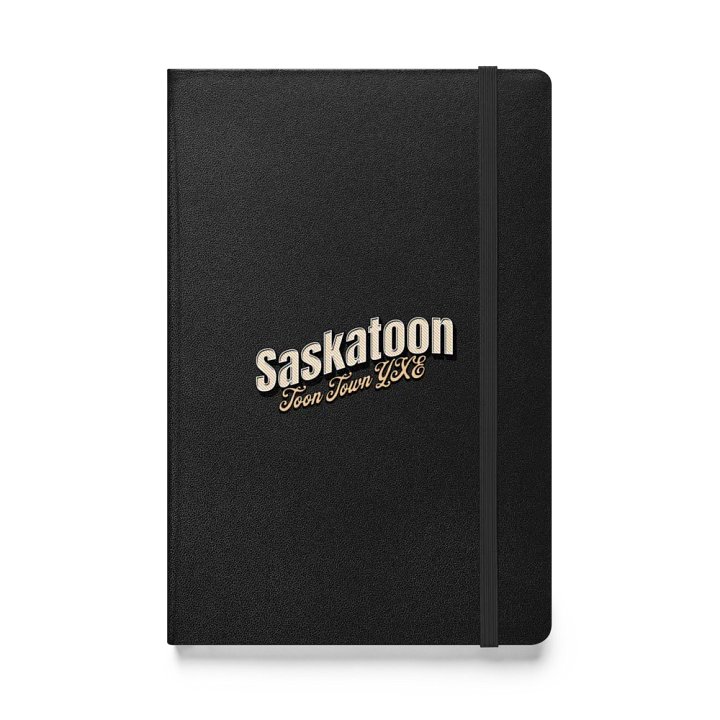 Saskatoon Toon Town YXE Hardcover Notebook product image (1)