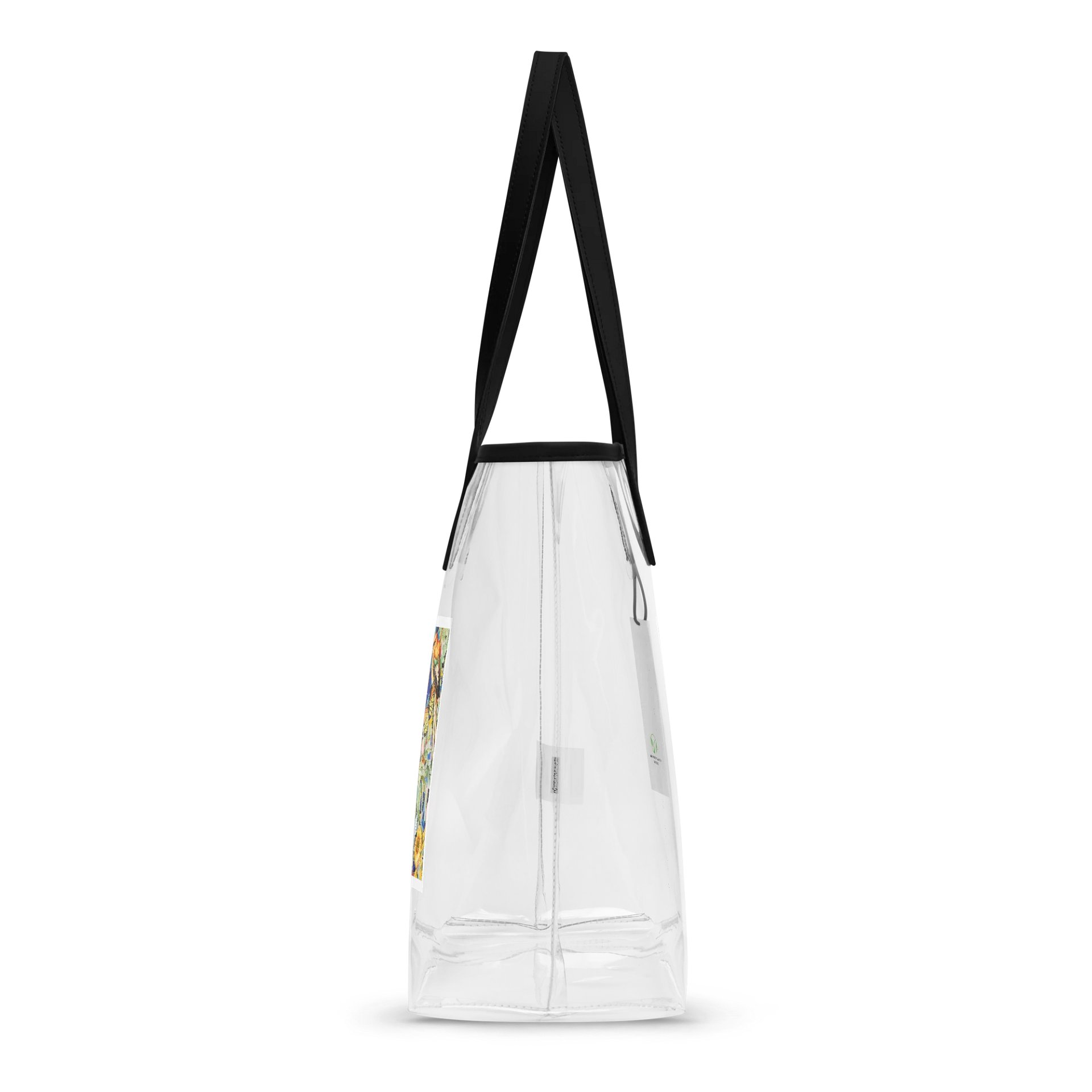 Floral Symphony Clear Tote Bag product image (5)