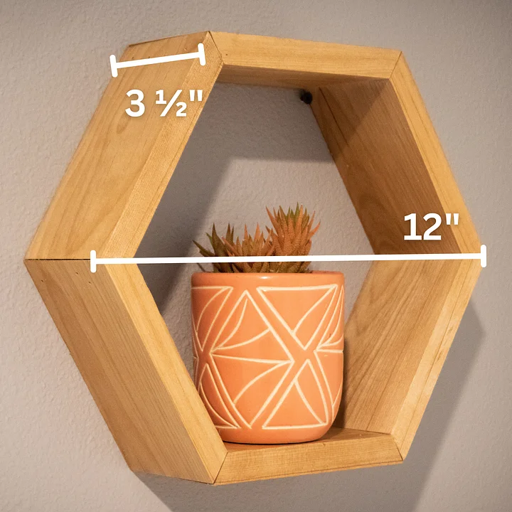 Hexagon Shelf Plans (PDF) product image (2)