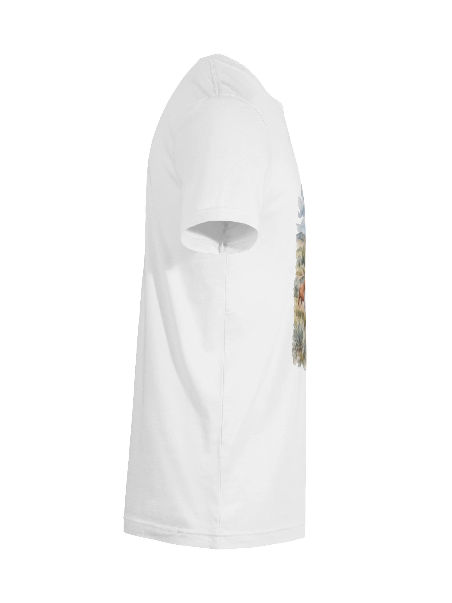 Horses by Lake frame tshirt product image (110)