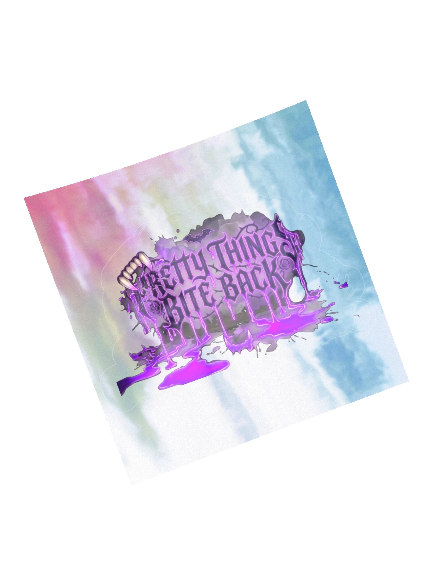 Pretty Things Bite Back — Holographic Kiss-Cut Stickers product image (13)