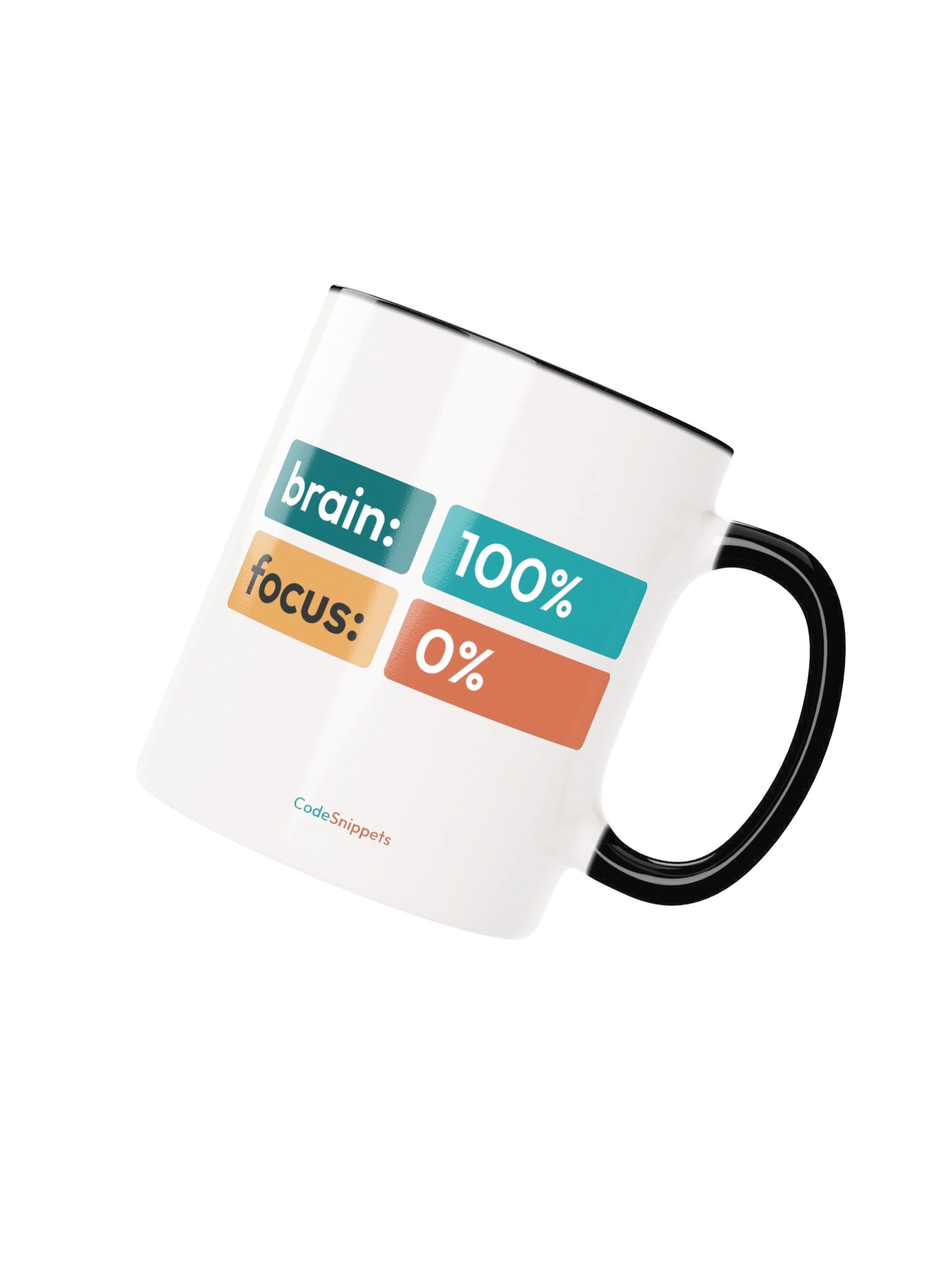 Brain 100% • Focus 0% - Mug product image (1)