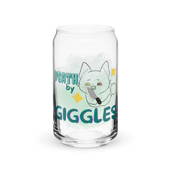 Death by Giggles Can-Shaped Glass product image (1)