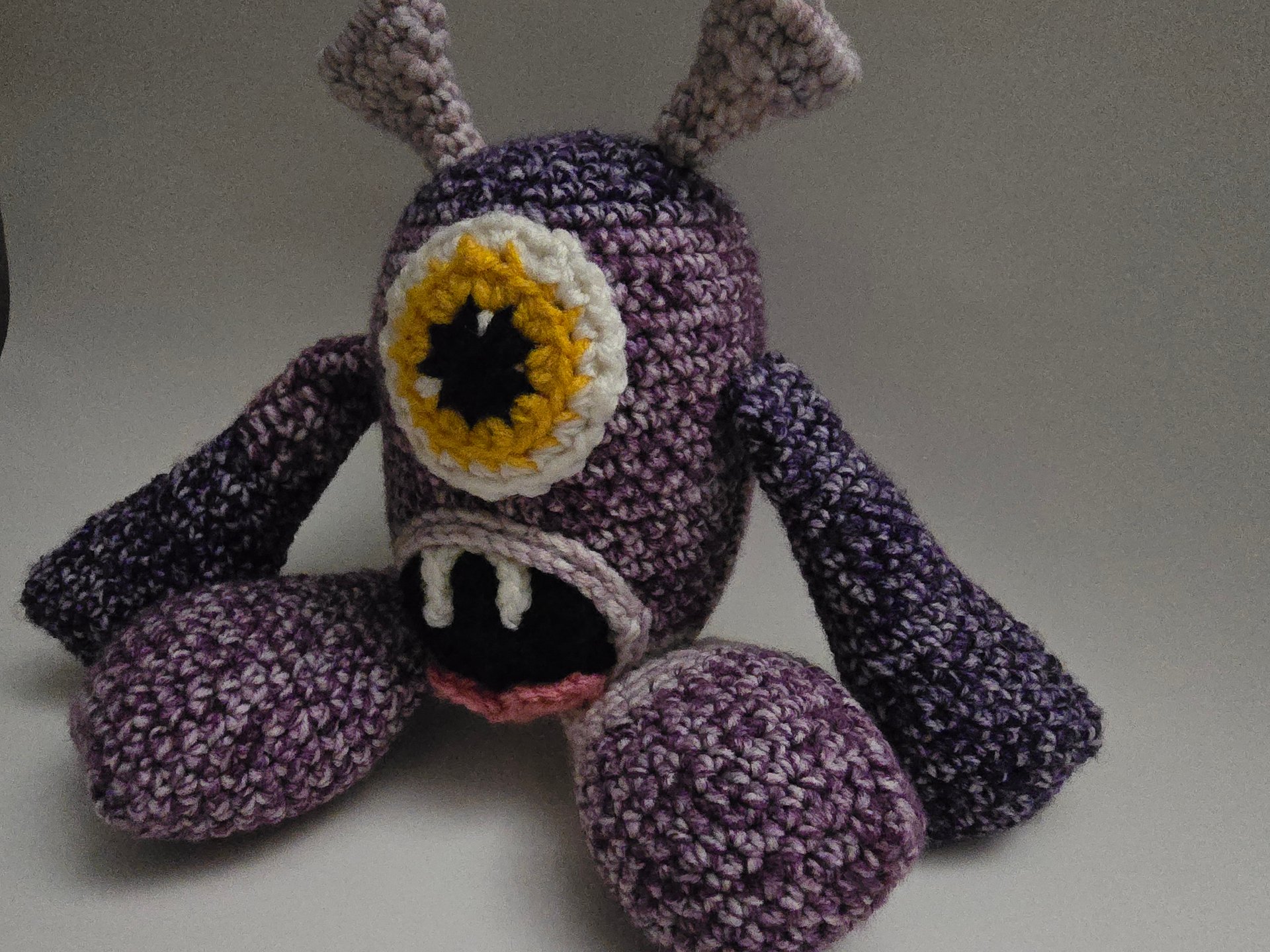 Purple Monster Plushie 🐑 product image (2)