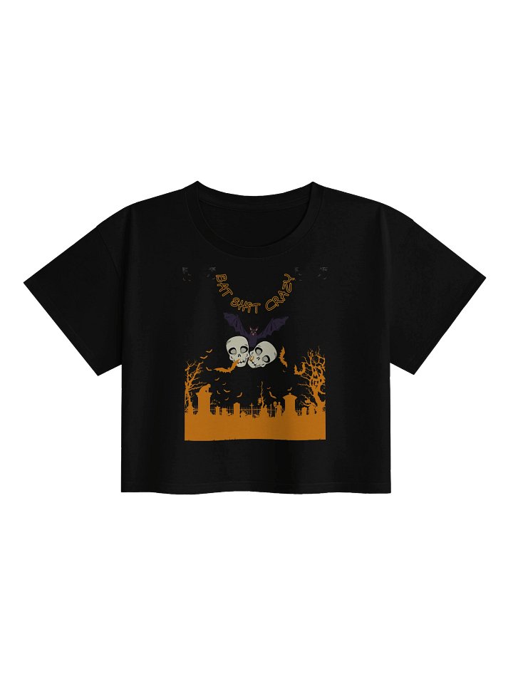 Bat Shit Crazy Crop Top product image (8)