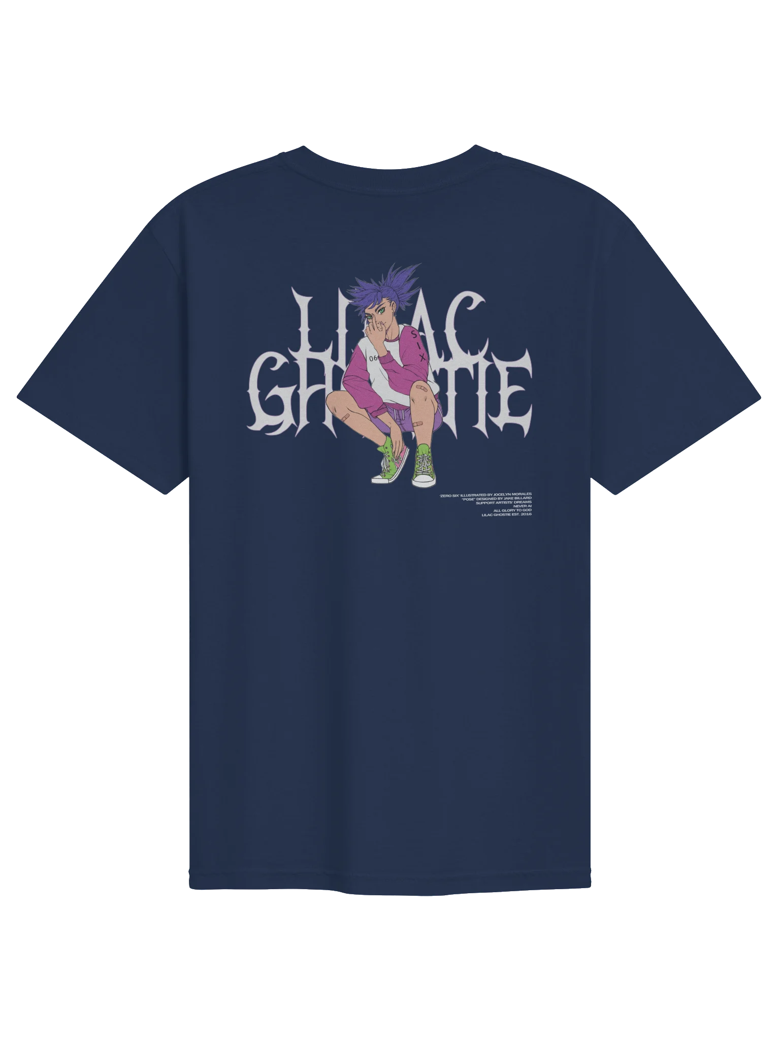 06 Pose Stitched Tee (Dark) product image (17)
