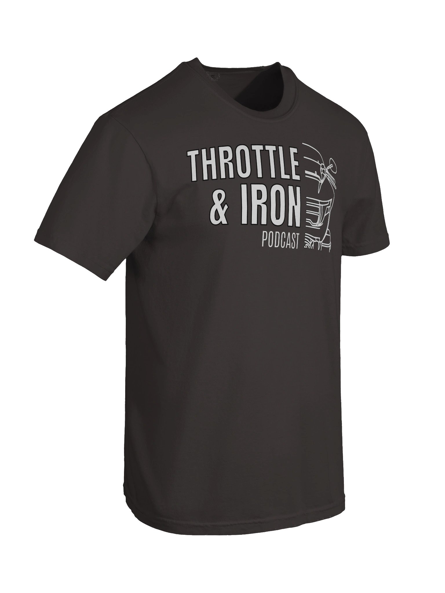 Throttle & Iron Podcast (HDRG) Tee product image (60)